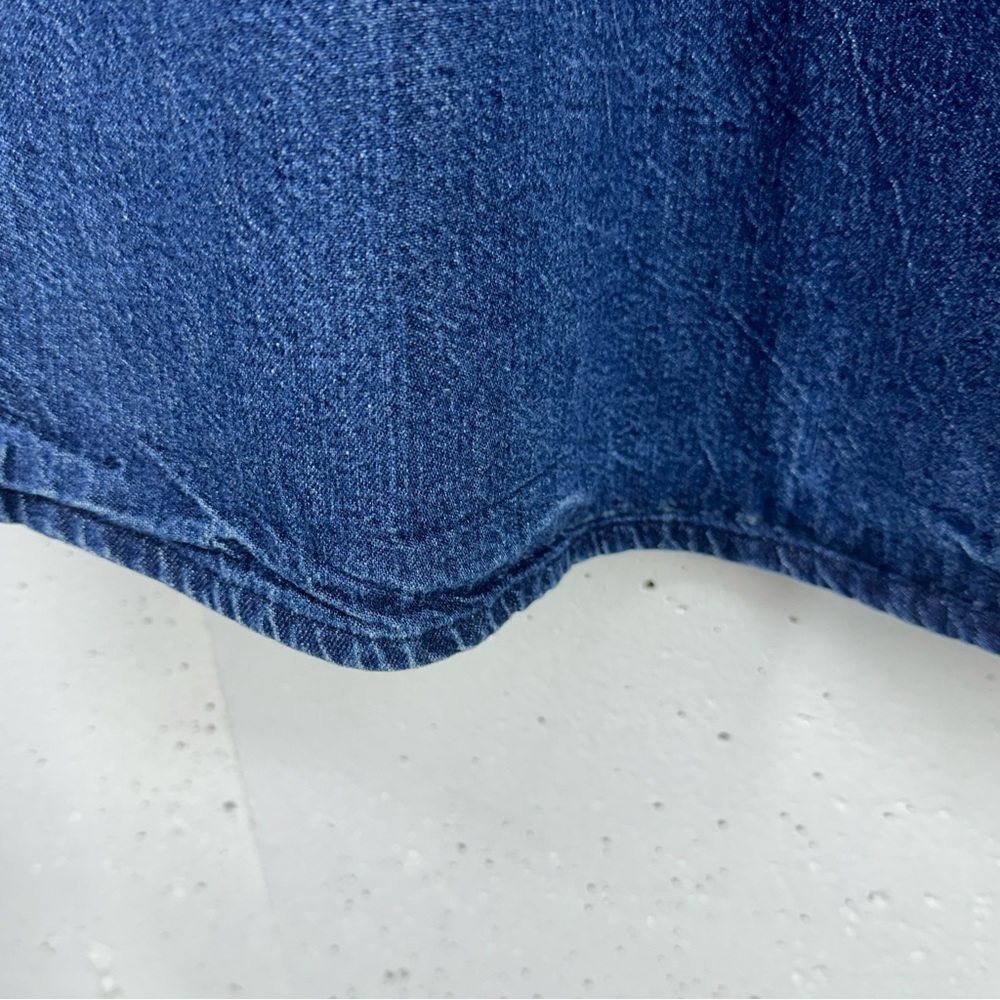 CP Shades Women’s size Medium Blue Denim Jean Maxi Skirt - Picture 11 of 16